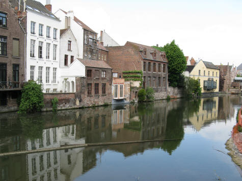 Korenlei District of Gent Belgium