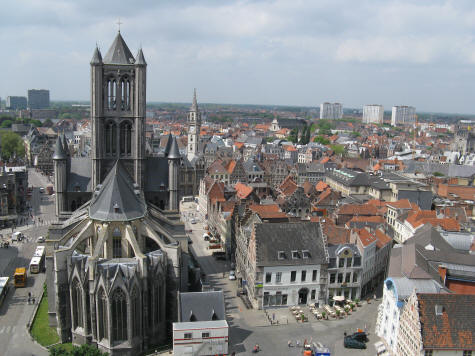 St. Nicholas' Church in Gent Belgium